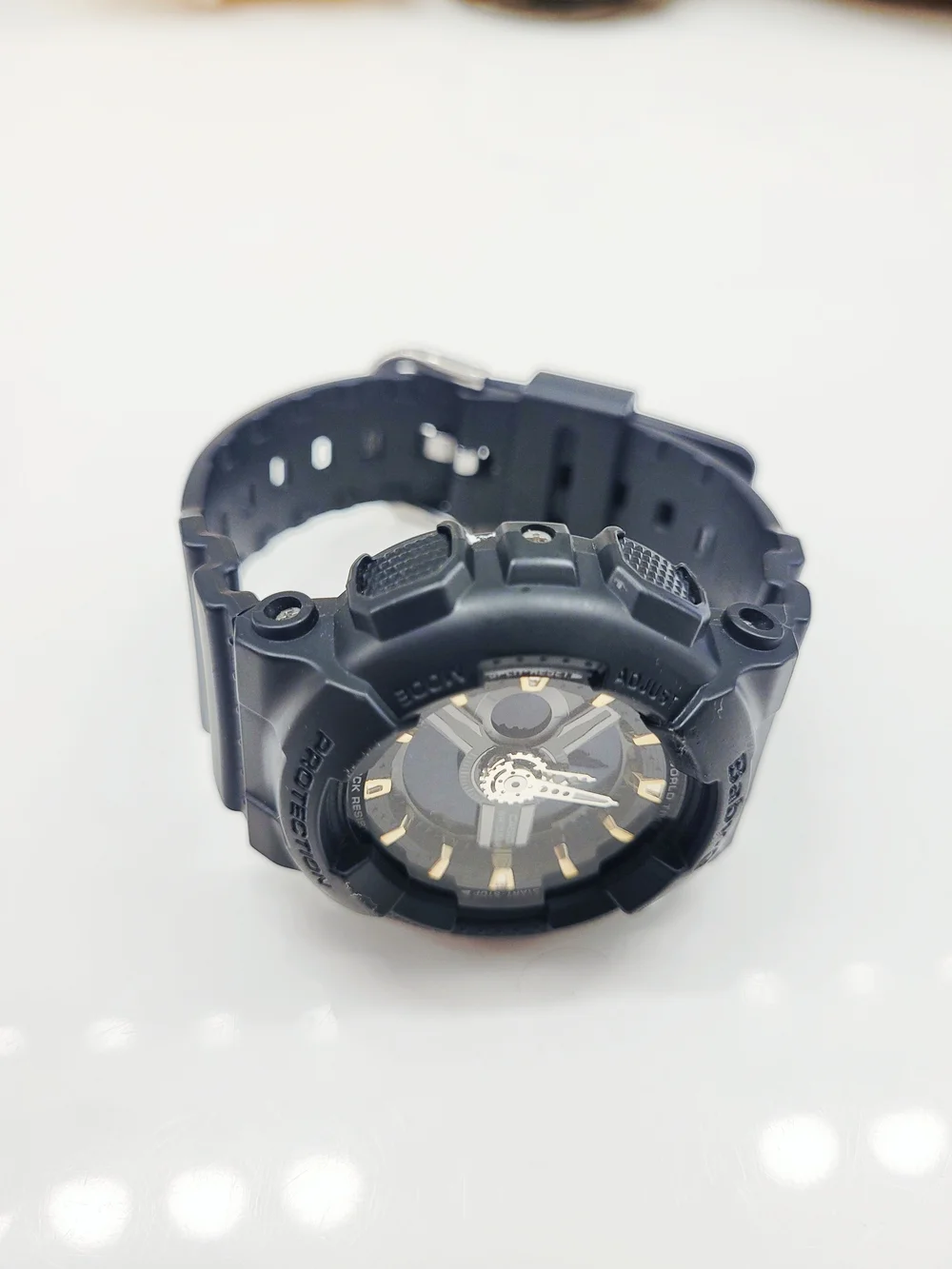 Casio Baby-G Black Shock Resistant Digital-Analog Watch
